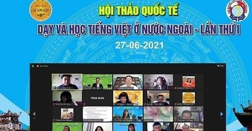 Hội thảo quốc tế "Dạy và học tiếng Việt ở nước ngoài - Lần thứ I"