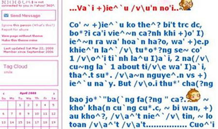 Choáng với ngôn ngữ @ của teen Việt