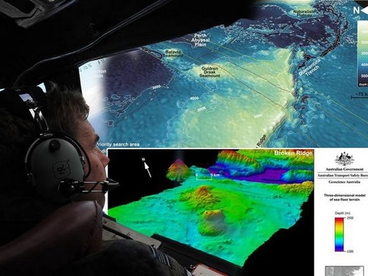 Những hình ảnh gây sửng sốt trong quá trình tìm MH370