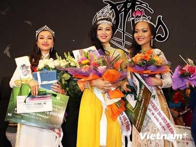 Mai Thị Hà đăng quang ngôi vị Hoa hậu Việt Nam tại Séc
